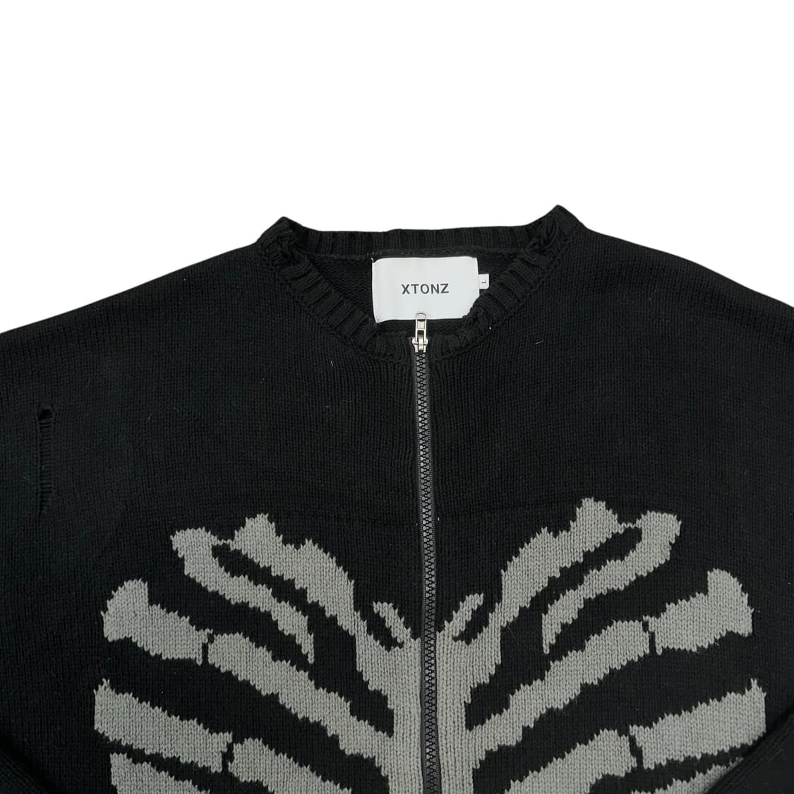 엑스톤즈 보운 니트집업 상품이미지2