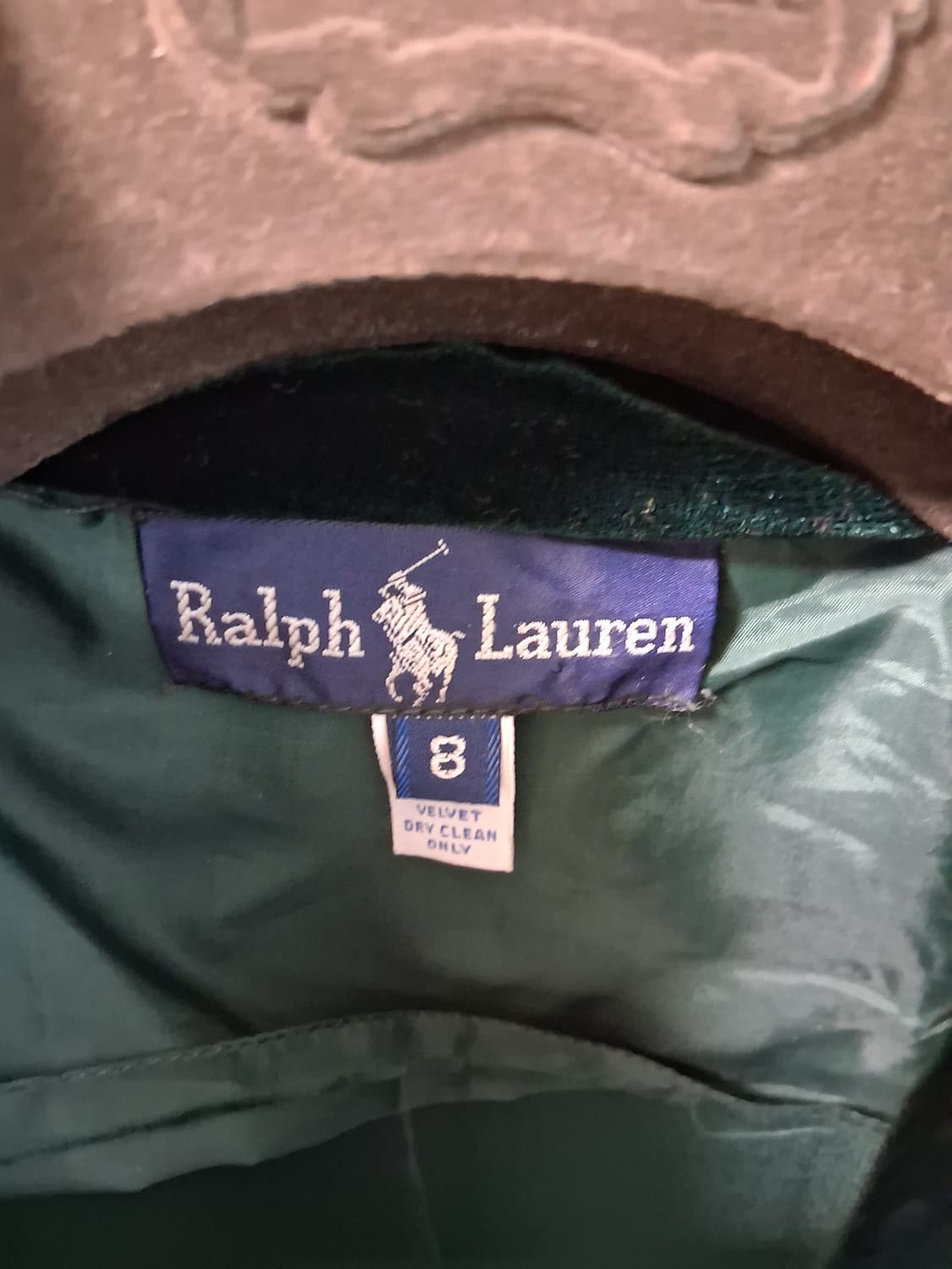 랄프로렌 그린 벨벳 자켓 (8) 상품이미지3