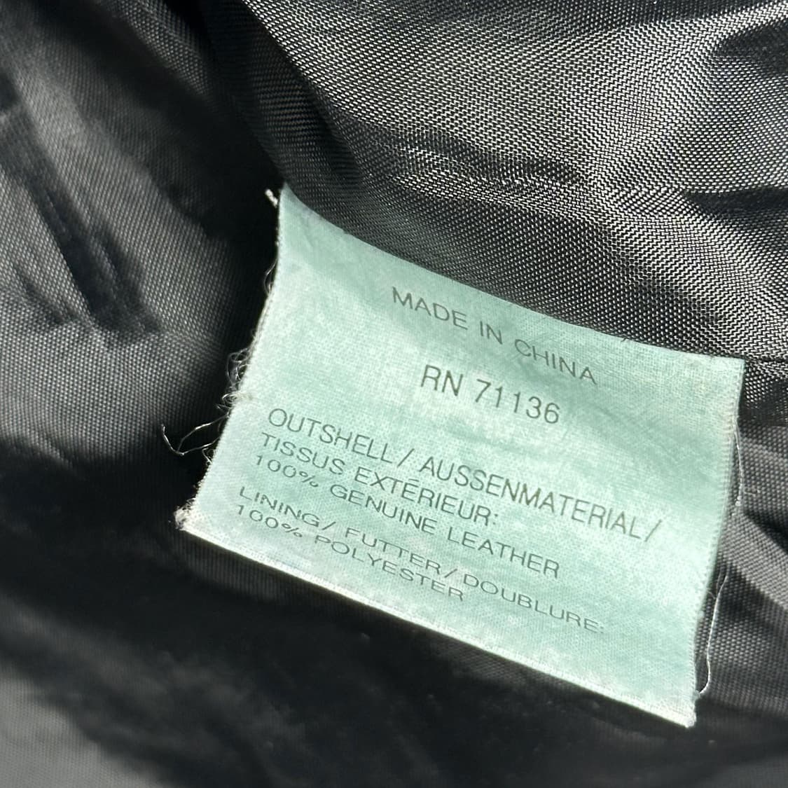 혼다 블랙 패치 라이더 가죽자켓 (M 여성추천) 상품이미지8