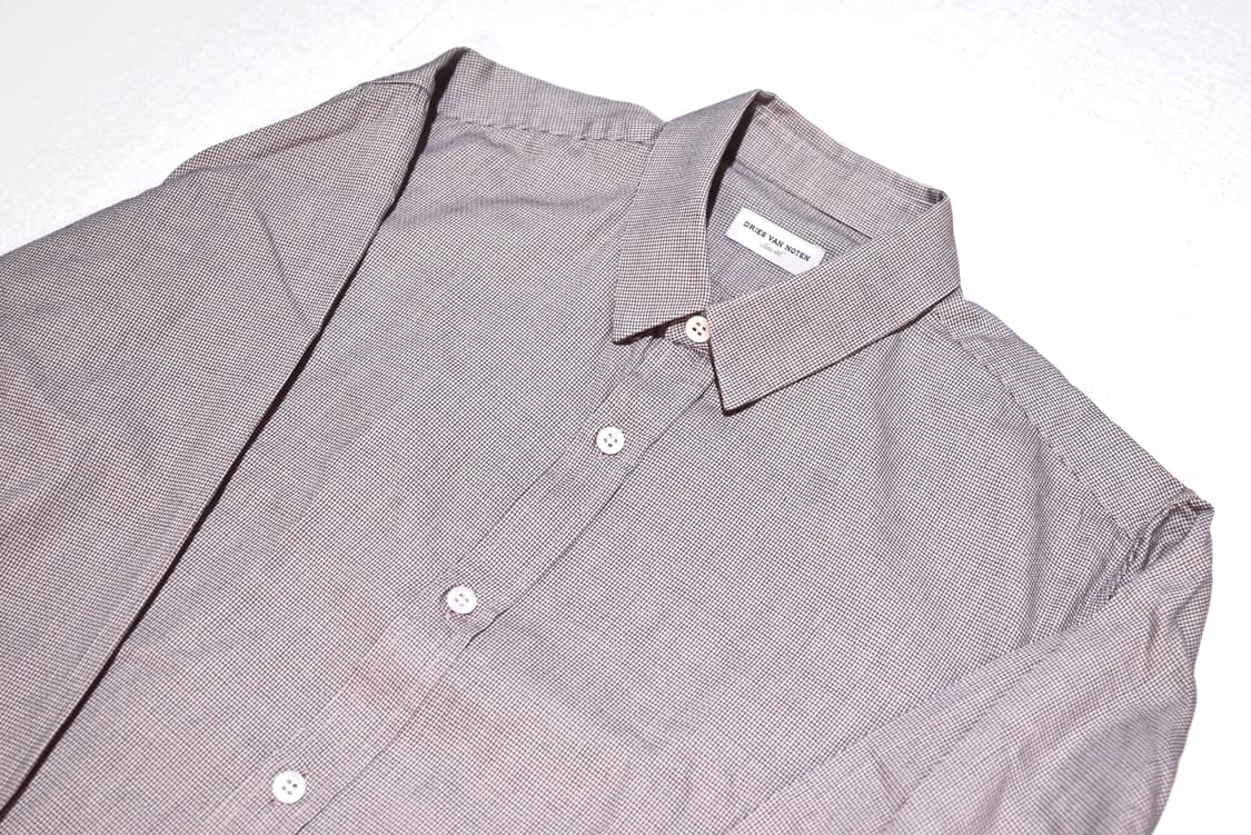 Dries van noten basket weave shirts 상품이미지2