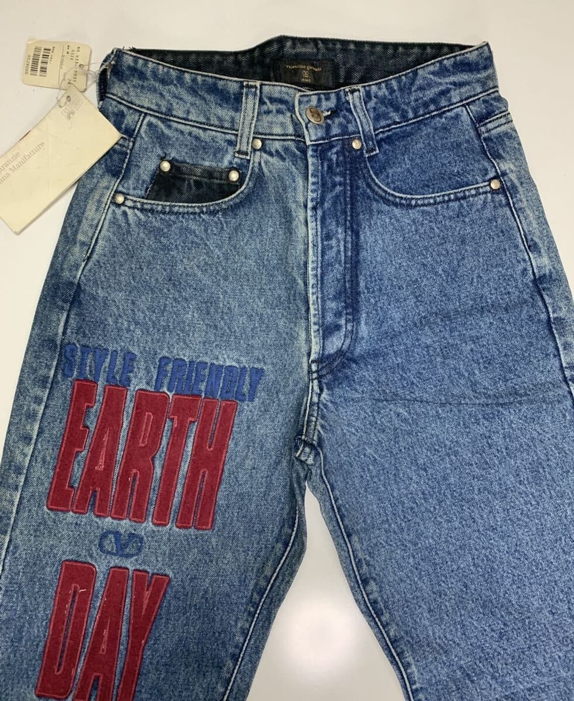 Itlay embroided denim trousers 상품이미지1