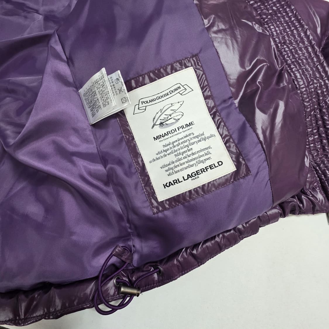 0725 KARL LAGERFELD 폴란드 구스다운 패딩 (55) 상품이미지8
