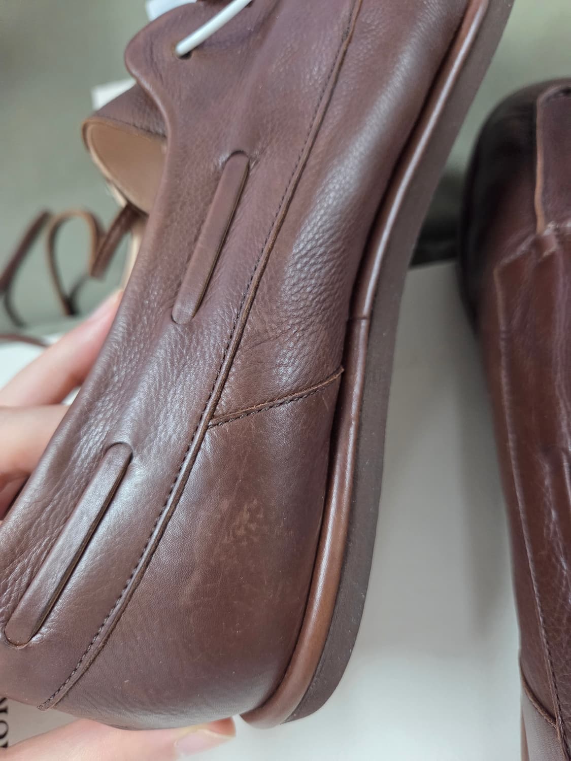SOFT LEATHER DECK SHOE BROWN 상품이미지7