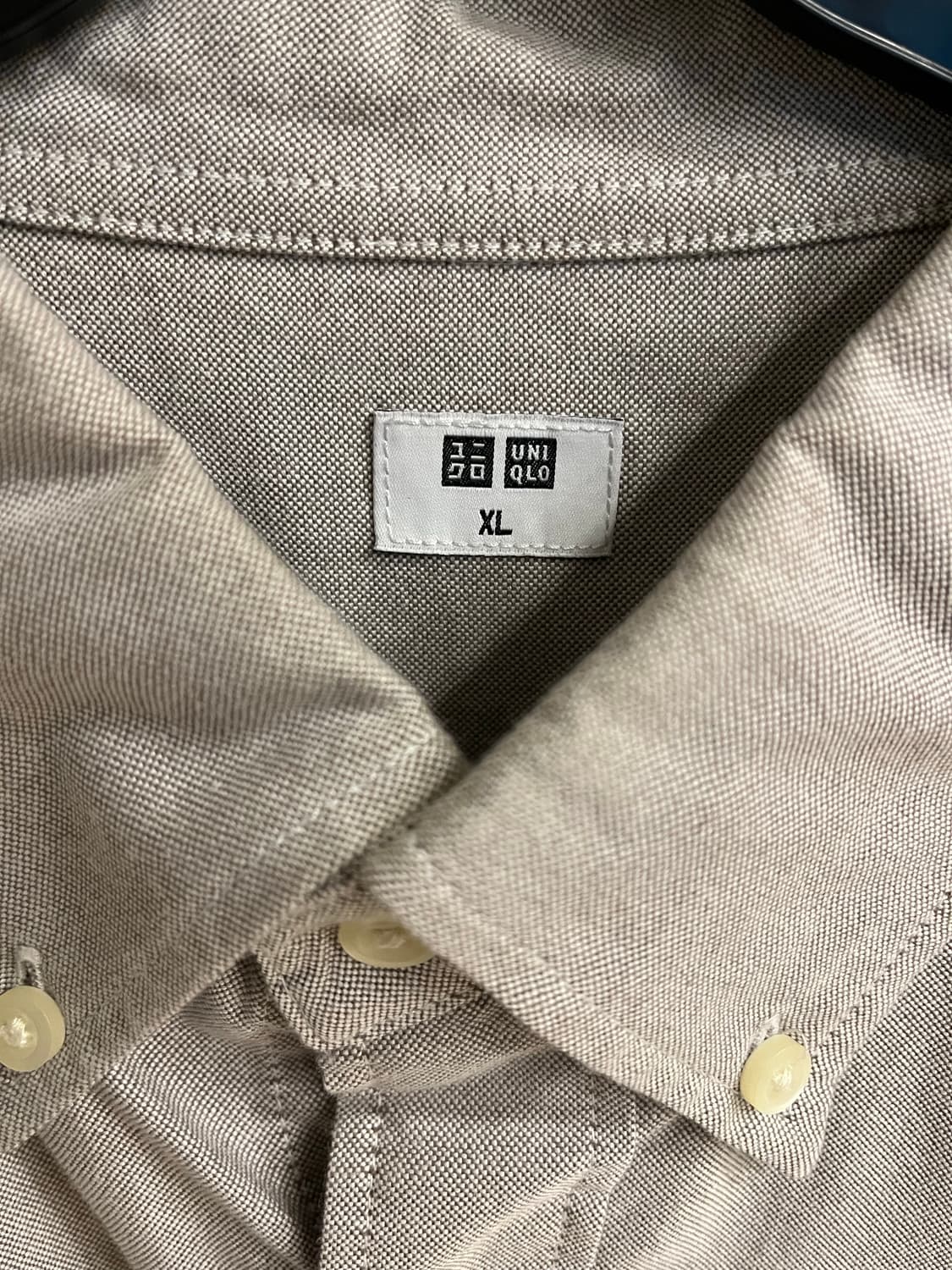 유니클로 옥스포드 셔츠 XL 상품이미지3