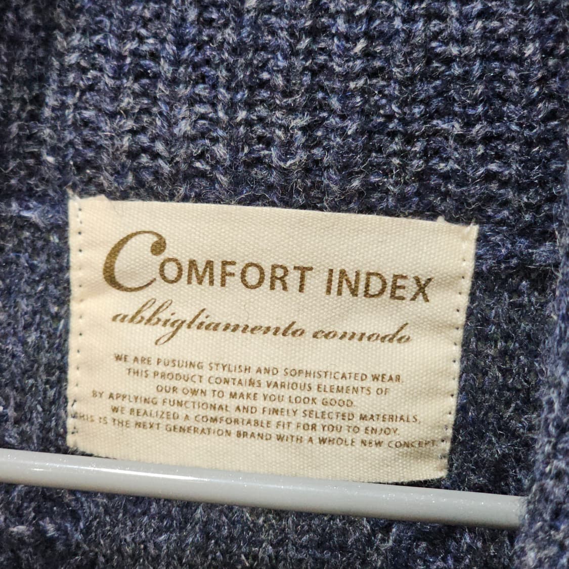 일본 COMFORT INDEX 가디건 니트 스웨터- 100-105정도 상품이미지7