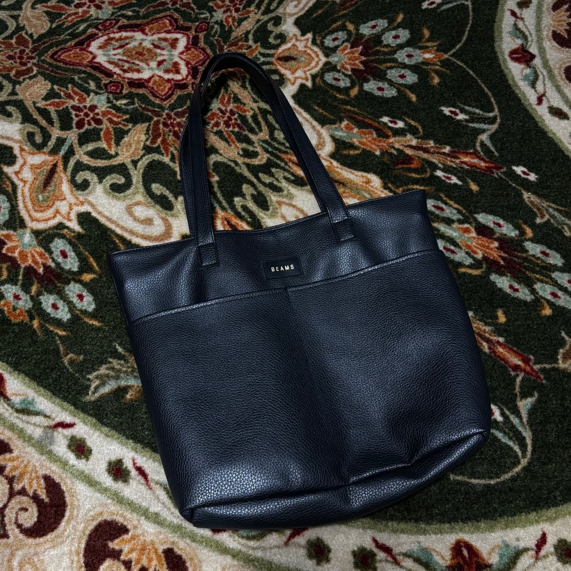 Beams Leather Tote Bag 상품이미지1