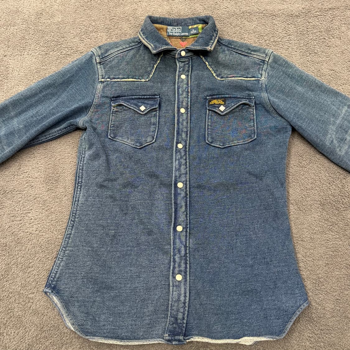 [정품/M] 폴로 랄프로렌 웨스턴 데님 셔츠 상품이미지3