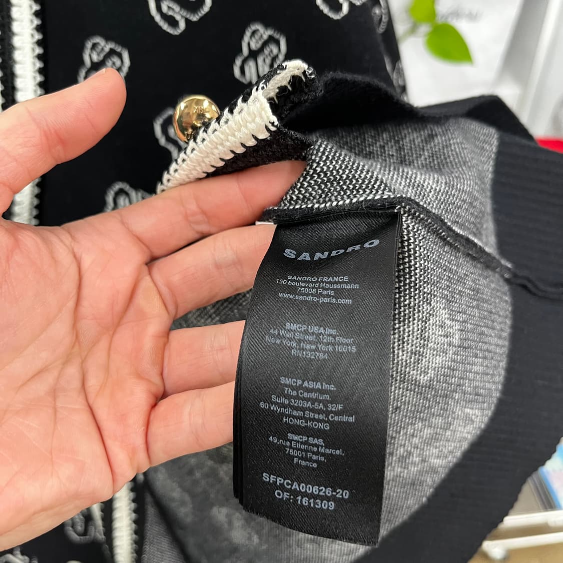 산드로 우먼 가디건 3 상품이미지5