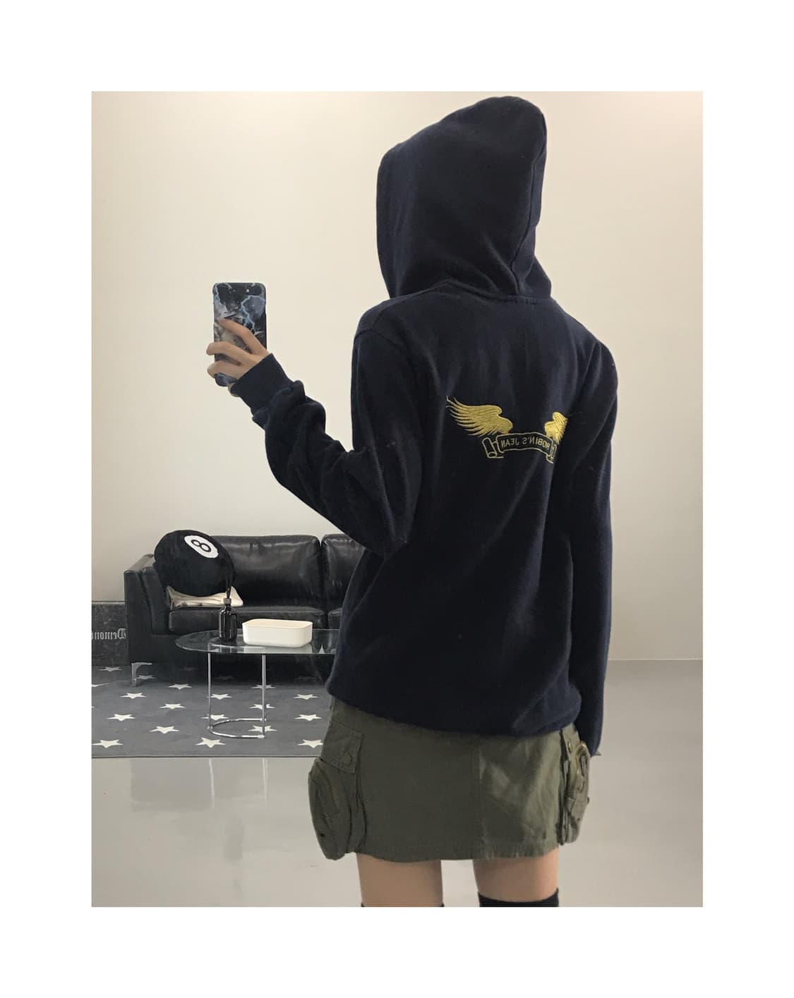 Robin's Jeans Y2k Zip Up Hoodies 상품이미지1