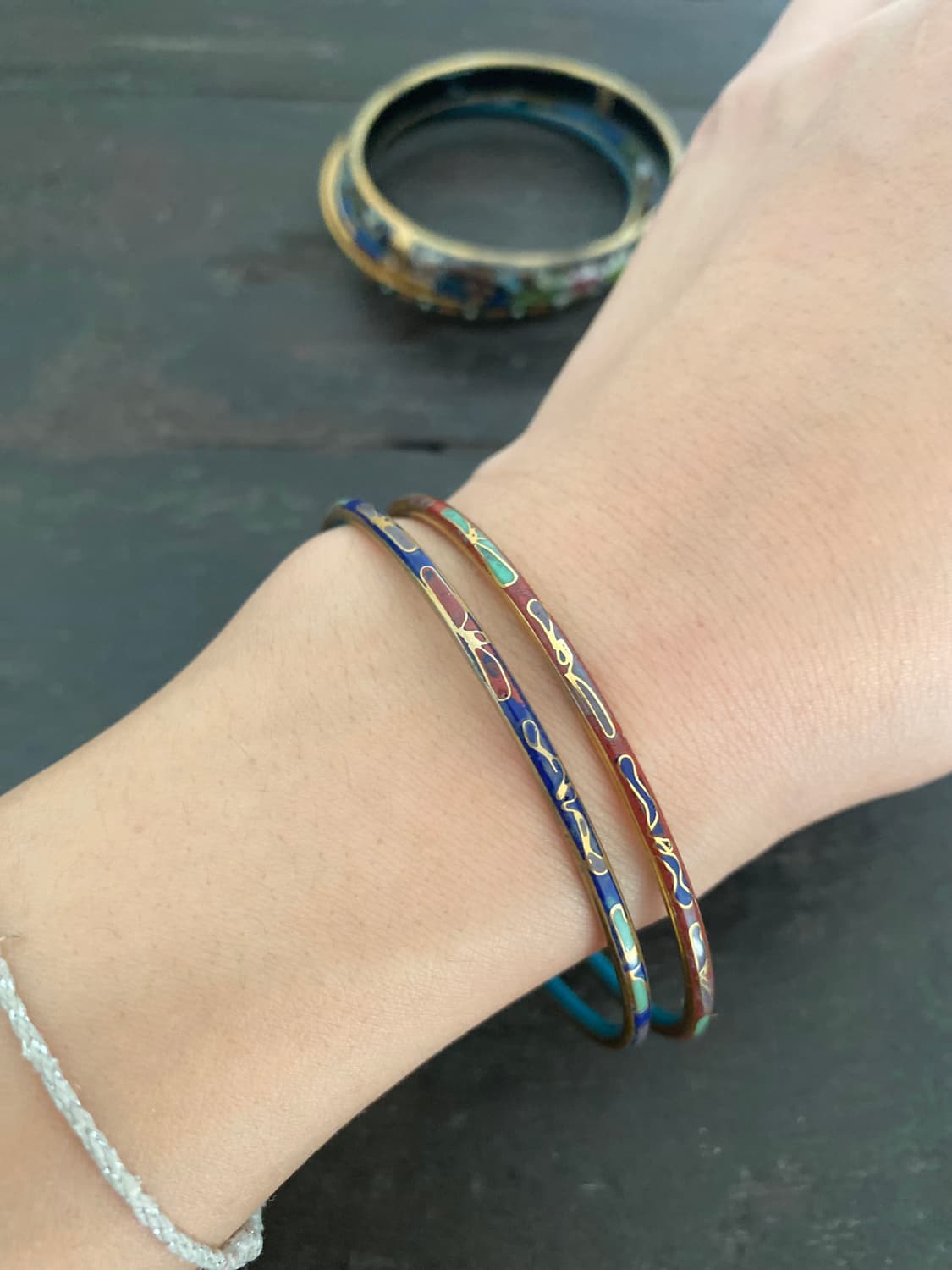 Red 七寶 Bangle 상품이미지3