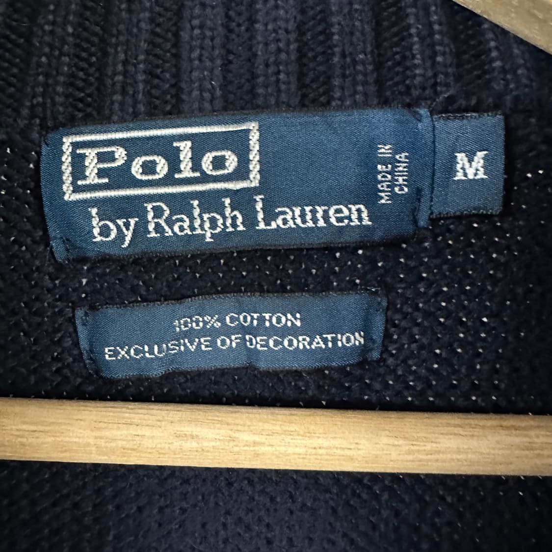빈티지 폴로 랄프로렌 하프 집업 니트 상품이미지4