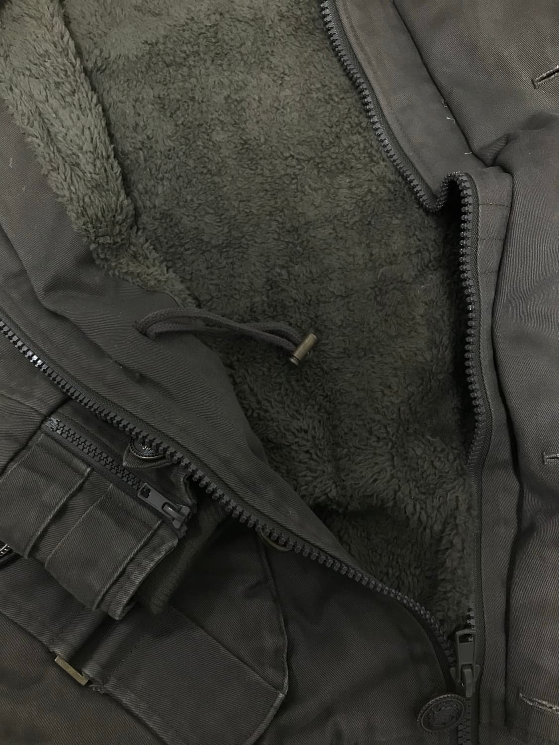 빈티지 투웨이 뽀글이 자켓 상품이미지2