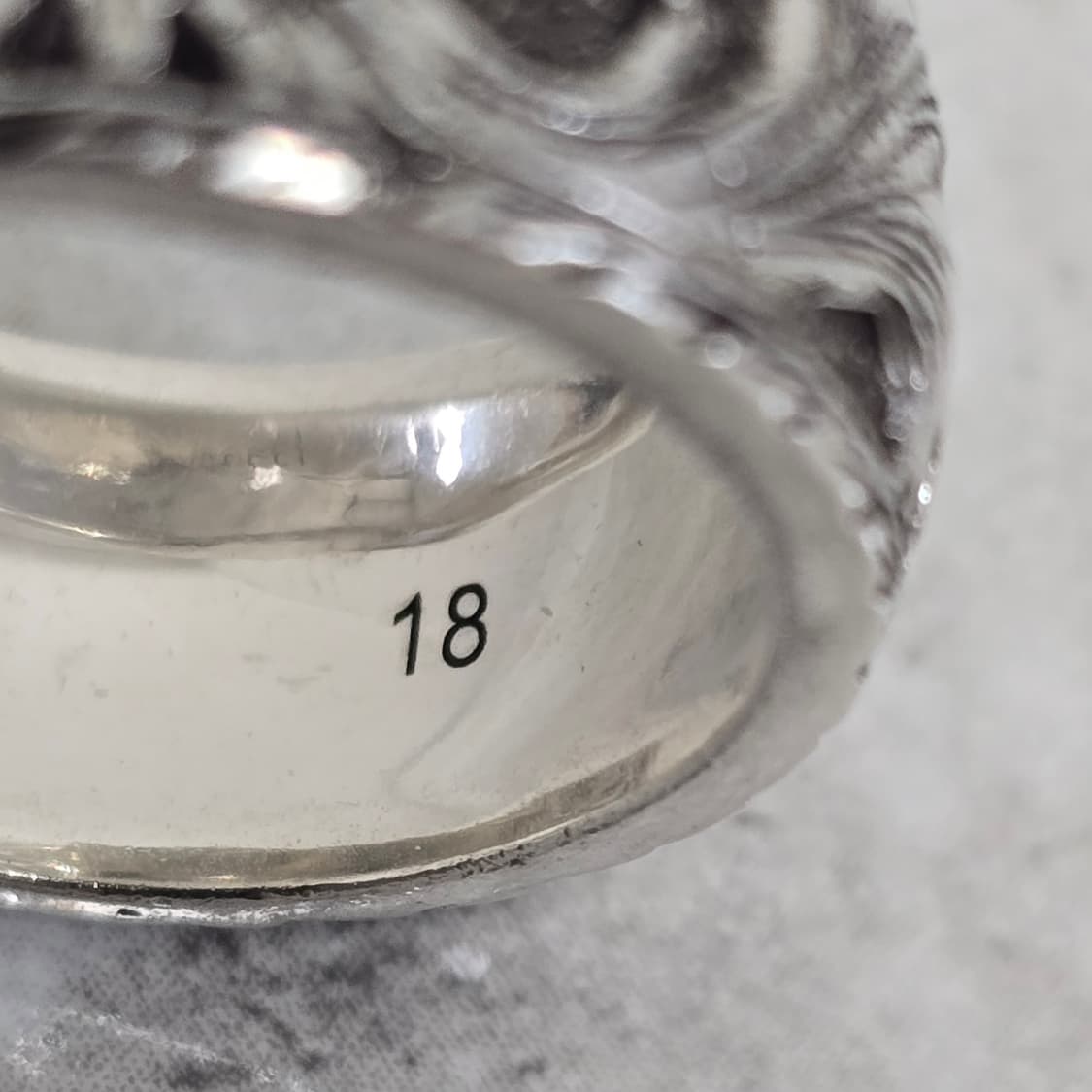 구찌 펠린 헤드 링 반지 18호 판매 상품이미지5