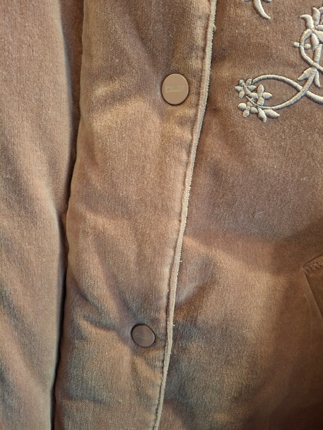 (마지막특가) 써스데이아일랜드 벨벳 점퍼 핑크s 상품이미지6