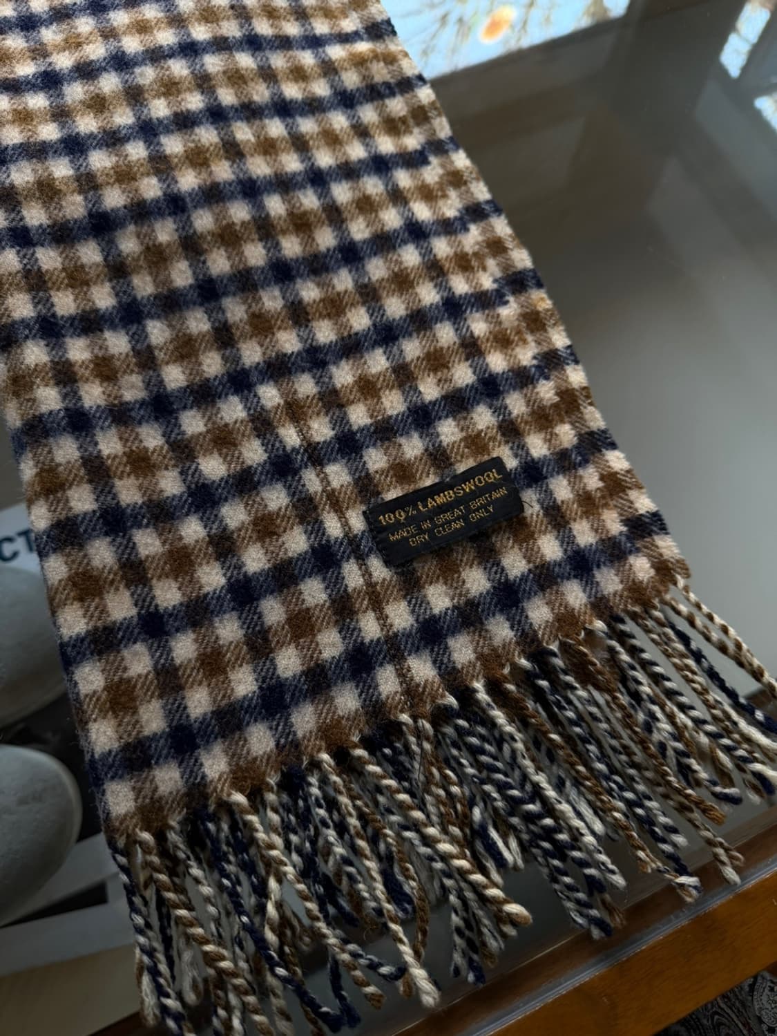 아쿠아스큐텀 램스울 머플러  상품이미지7