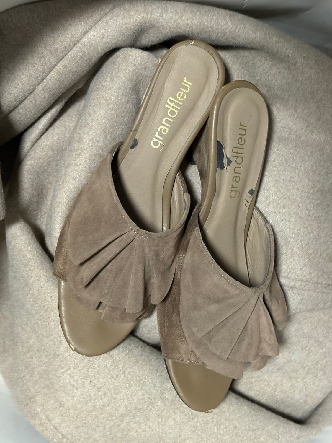 빈티지 웨지힐 상품이미지5