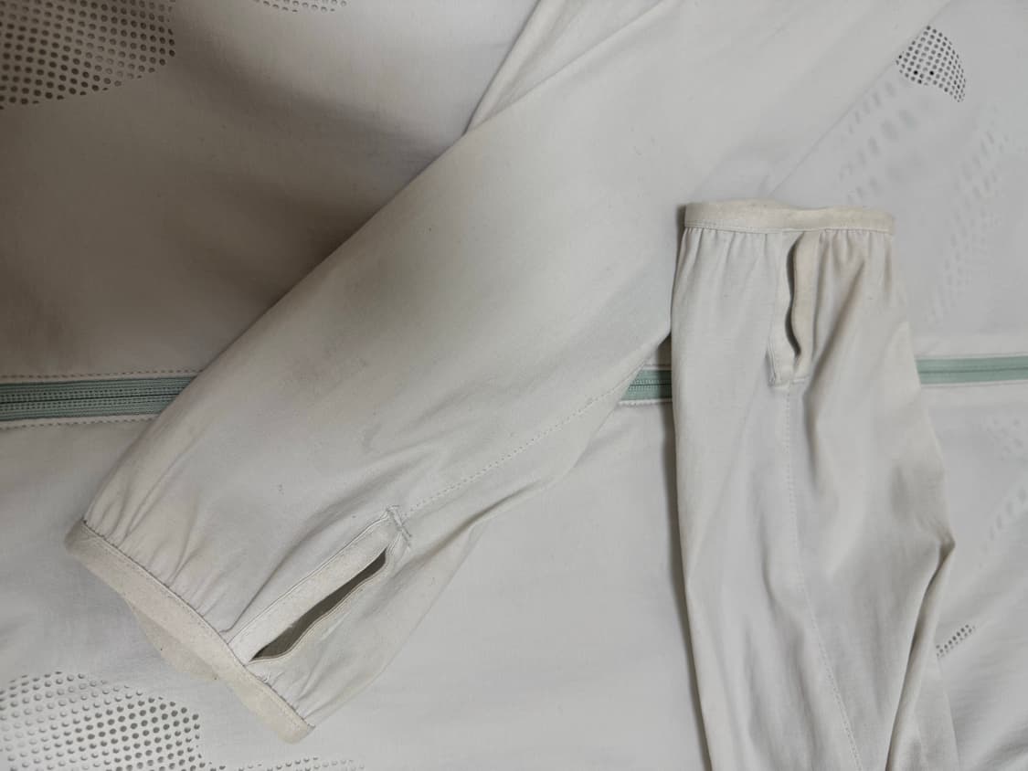 산산기어 스프로켓 홀 자켓 라이트그레이 바람막이 상품이미지5