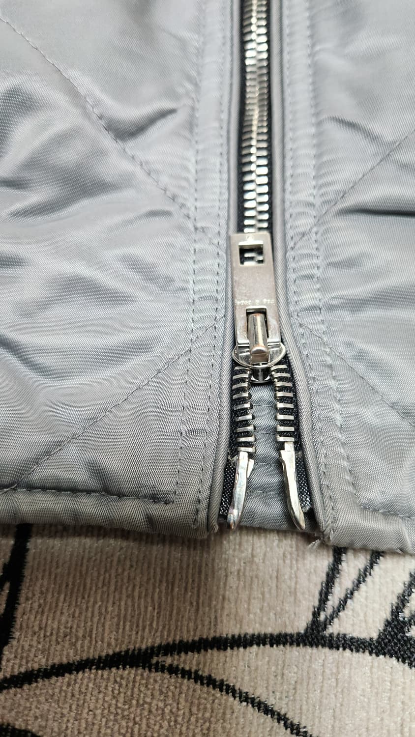 Rag & Bone 다이아 퀼팅 봄버 그레이 자켓 M 넉넉 100 상품이미지4