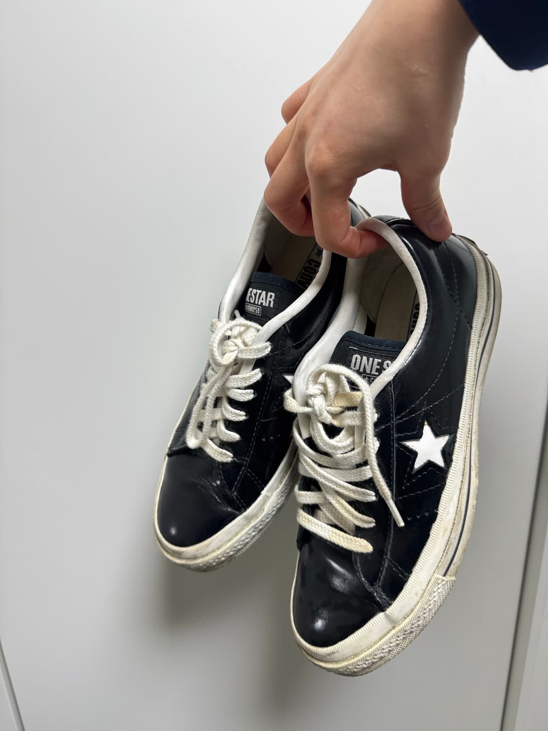 컨버스 원스타 로우 블랙 230 상품이미지5