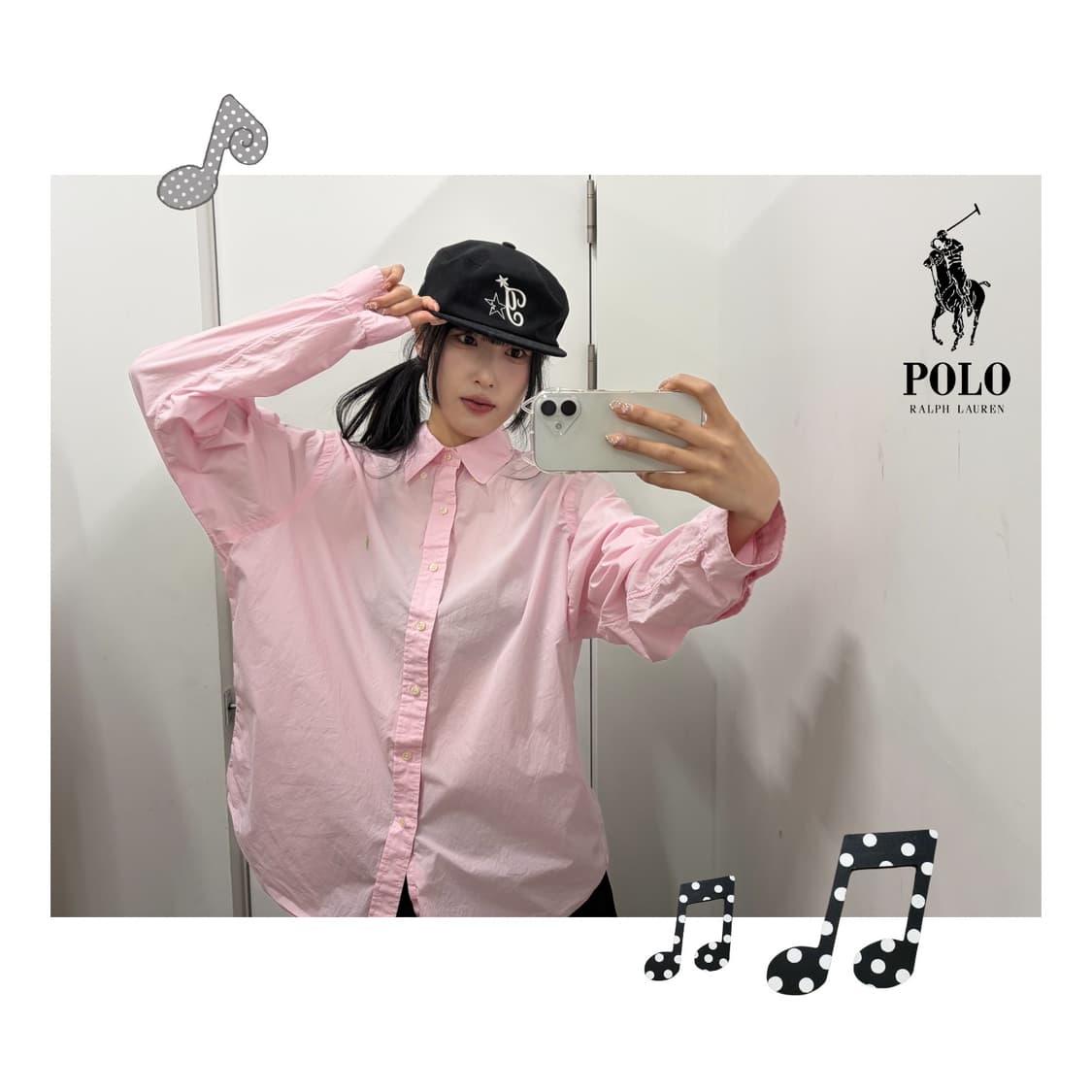 폴로 랄프로렌 솔리드 셔츠 상품이미지1