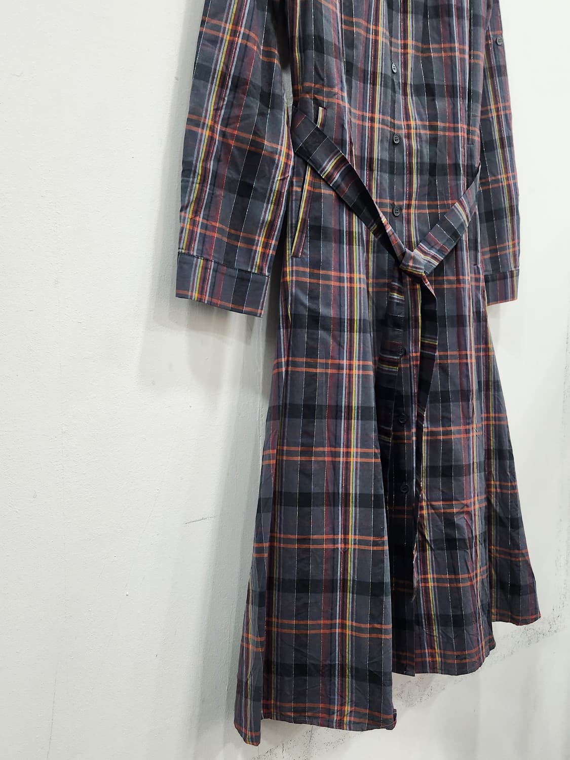 [55] 숲 Soup 롱 플레어 셔츠 원피스 55사이즈 상품이미지4