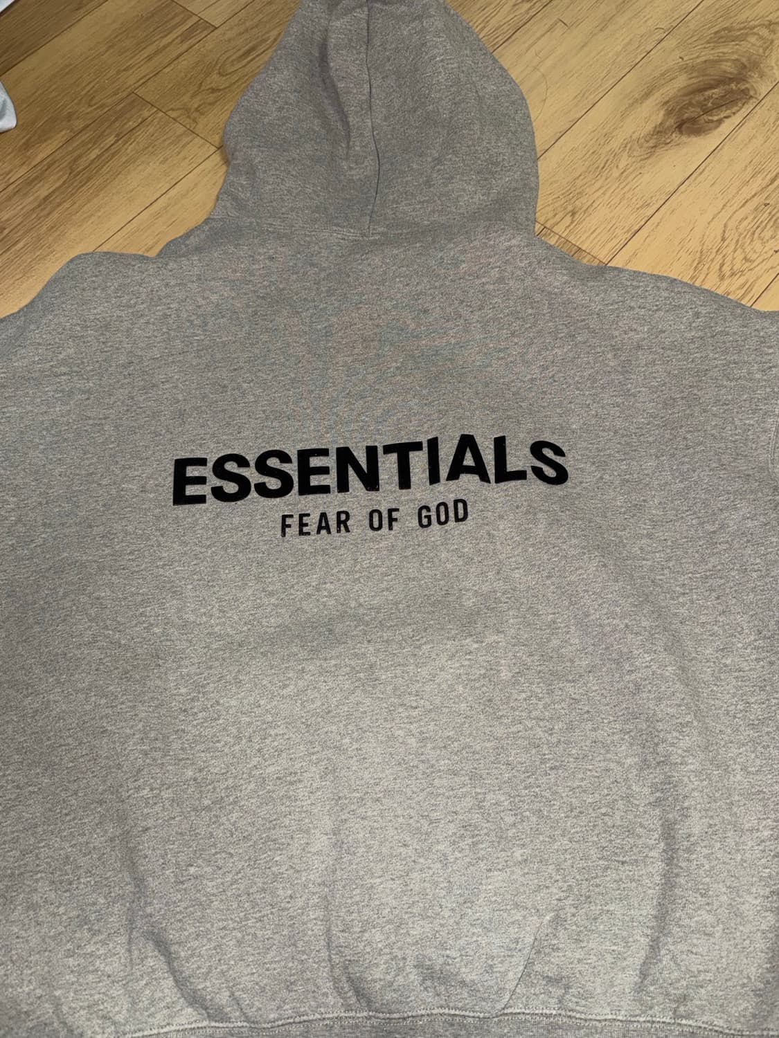 피어오브갓 에센셜 오트밀 다크그레이 코어 후드티 상품이미지6