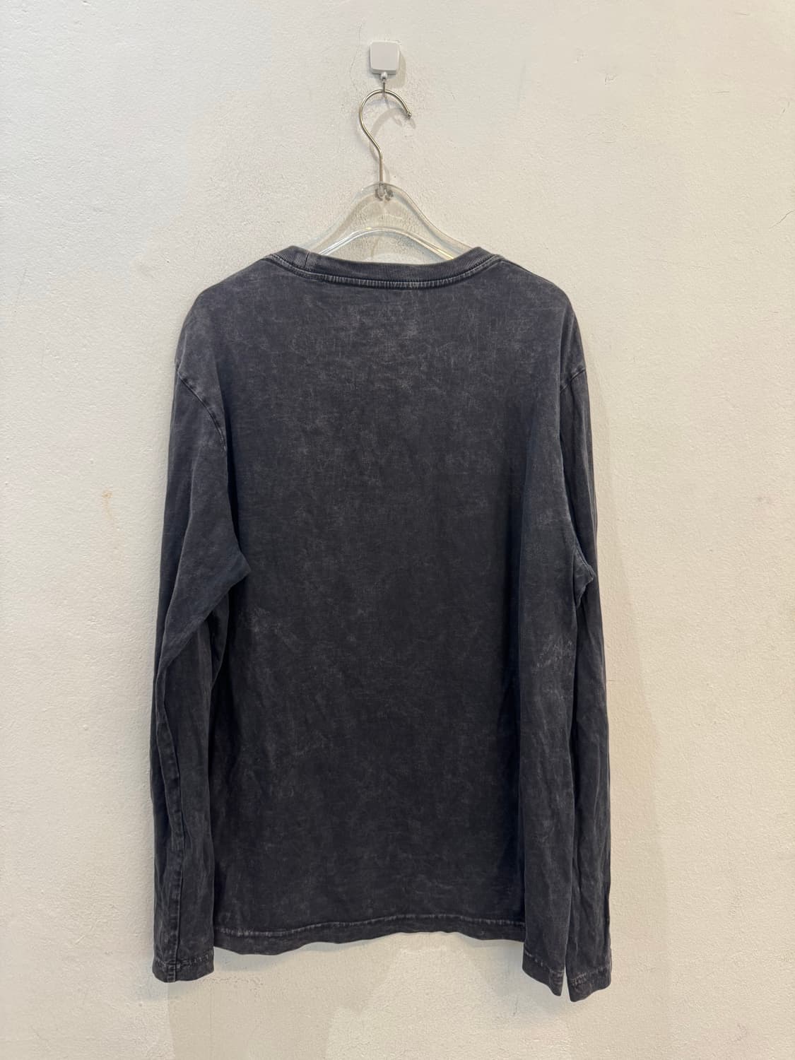 vintage washing Long-sleeved T-shirt 상품이미지2