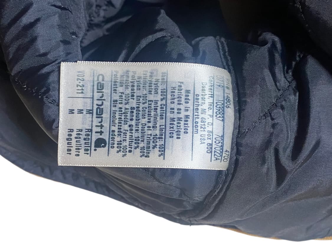 칼하트 브라운 덕 베스트 M 상품이미지4