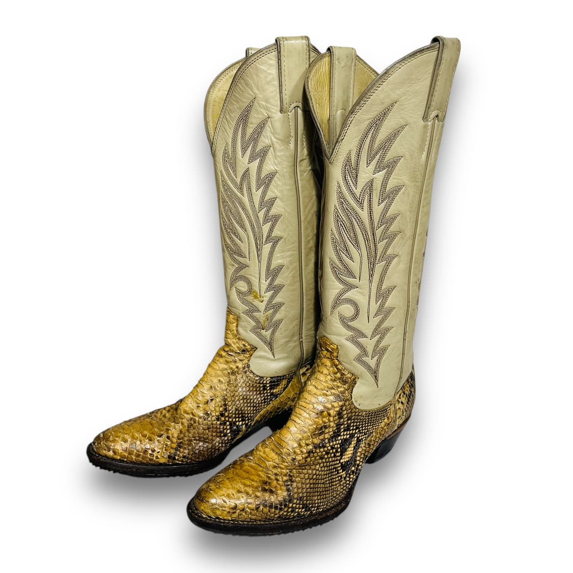 Justin Snake Patterned Western Boots ! 상품이미지1