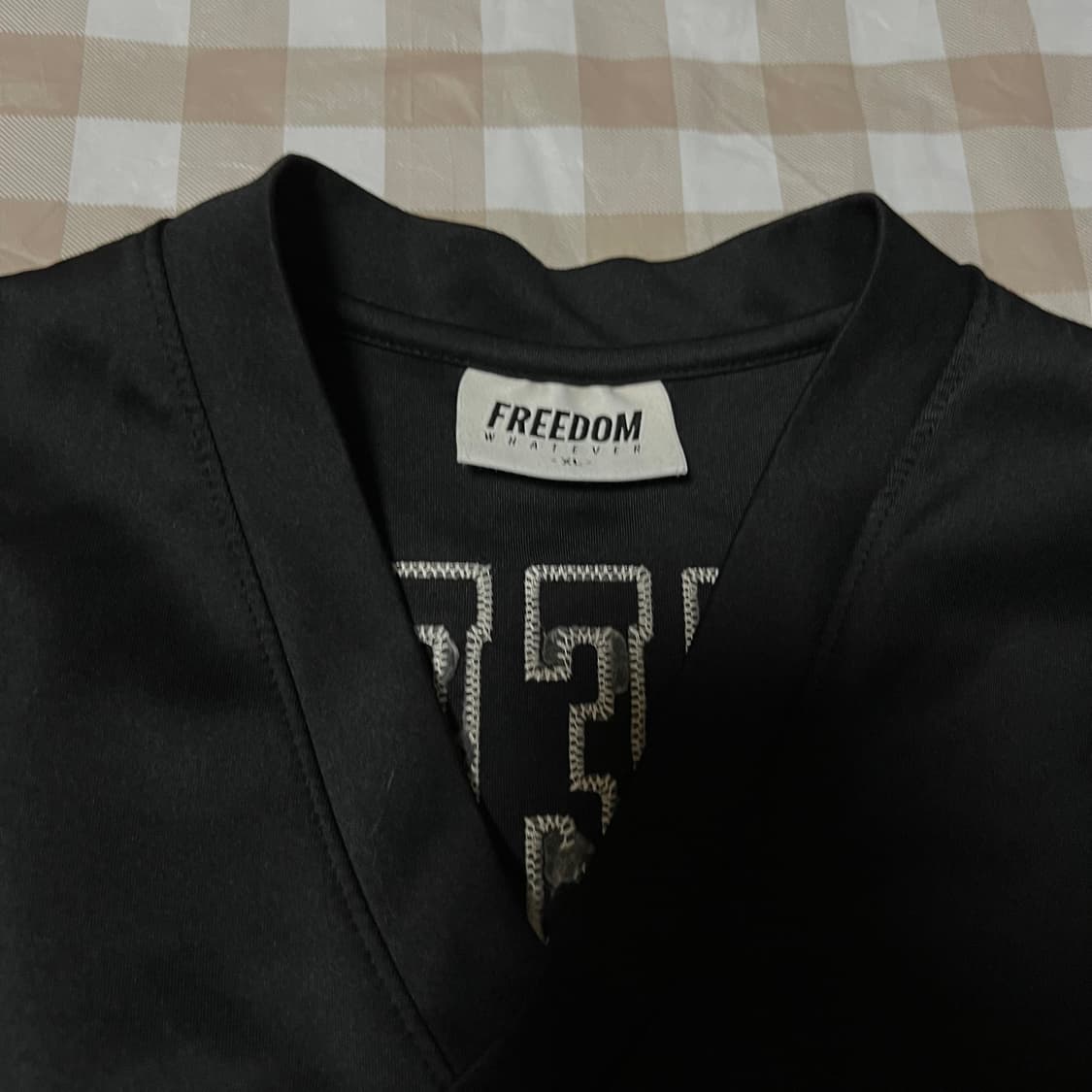 프리덤 럭비티 블랙 XL 메쉬 반팔티 헬스 운동복 트레이닝복 상품이미지2
