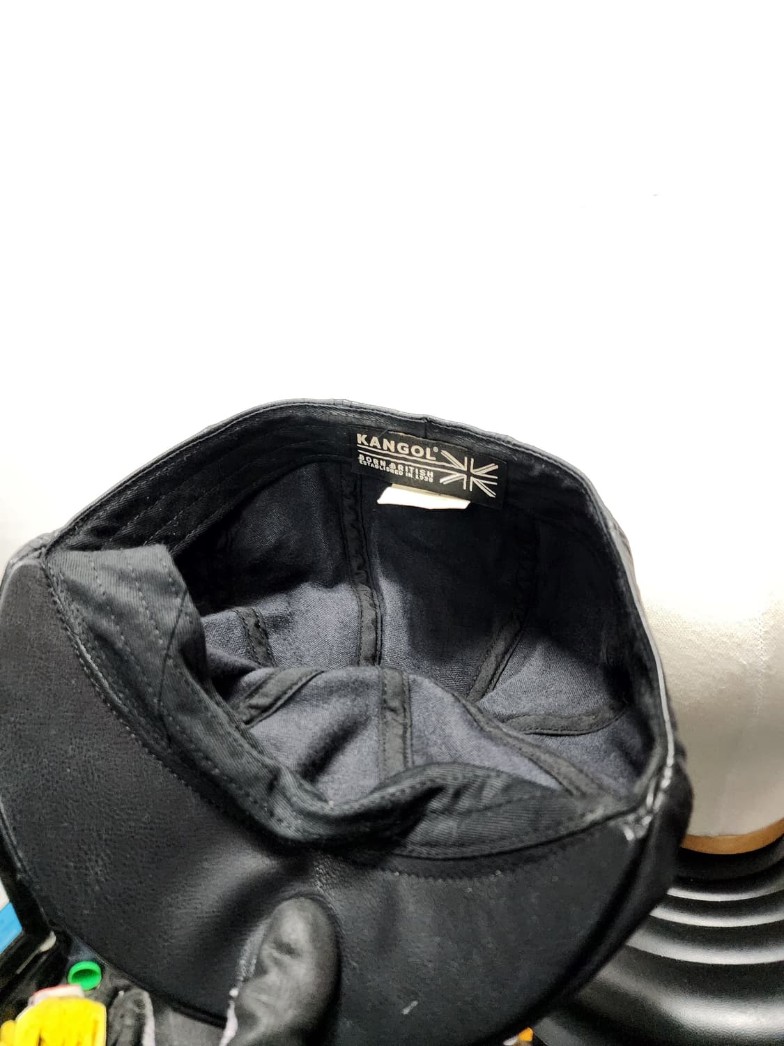 캉골 가죽 뉴스보이 헌팅캡 (일본판) 상품이미지3