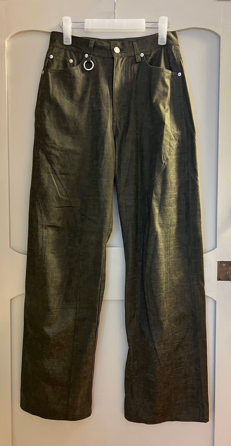 CURRENT 커렌트 카키 팬츠 상품이미지2