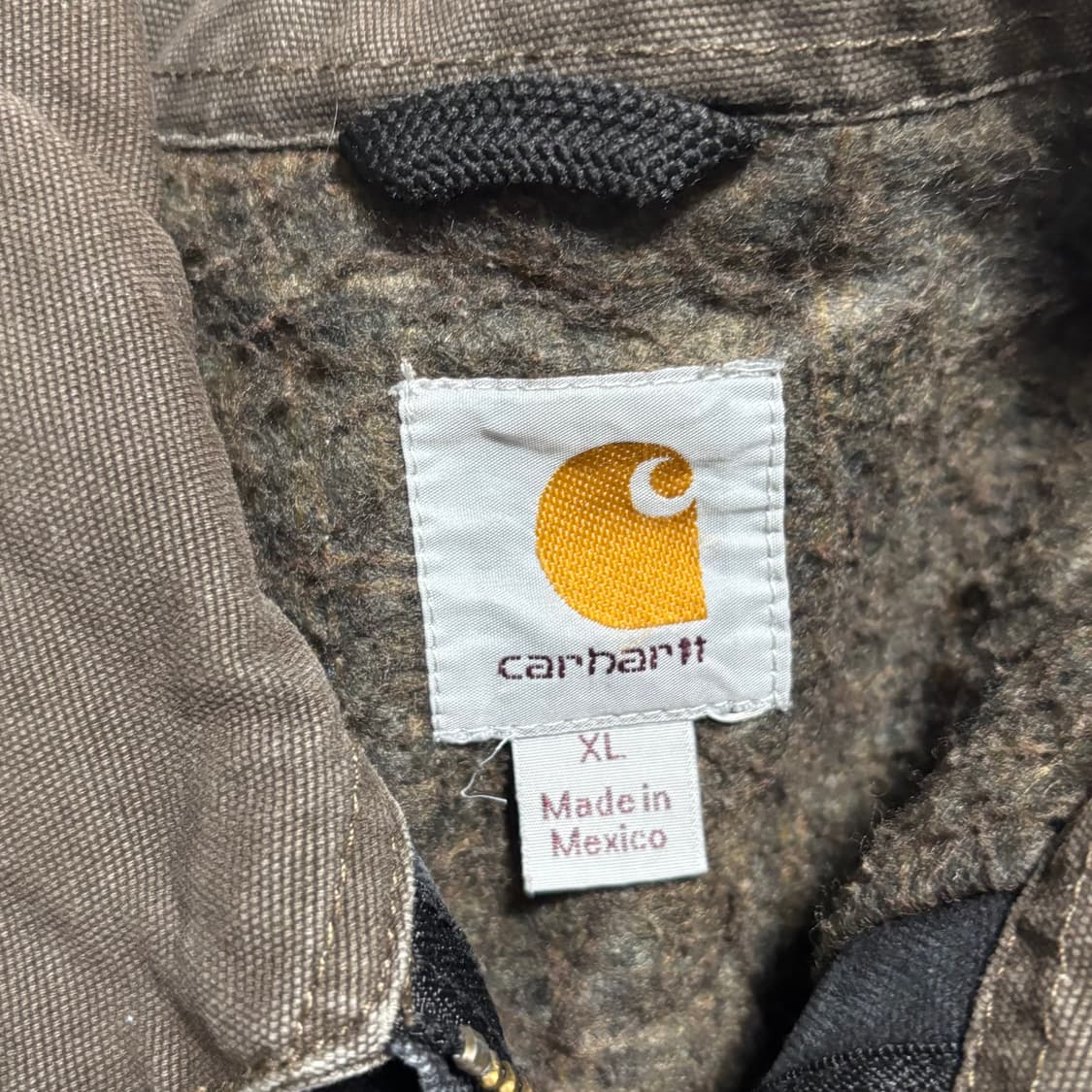 XL 칼하트 네이비 워싱 워크자켓 상품이미지4