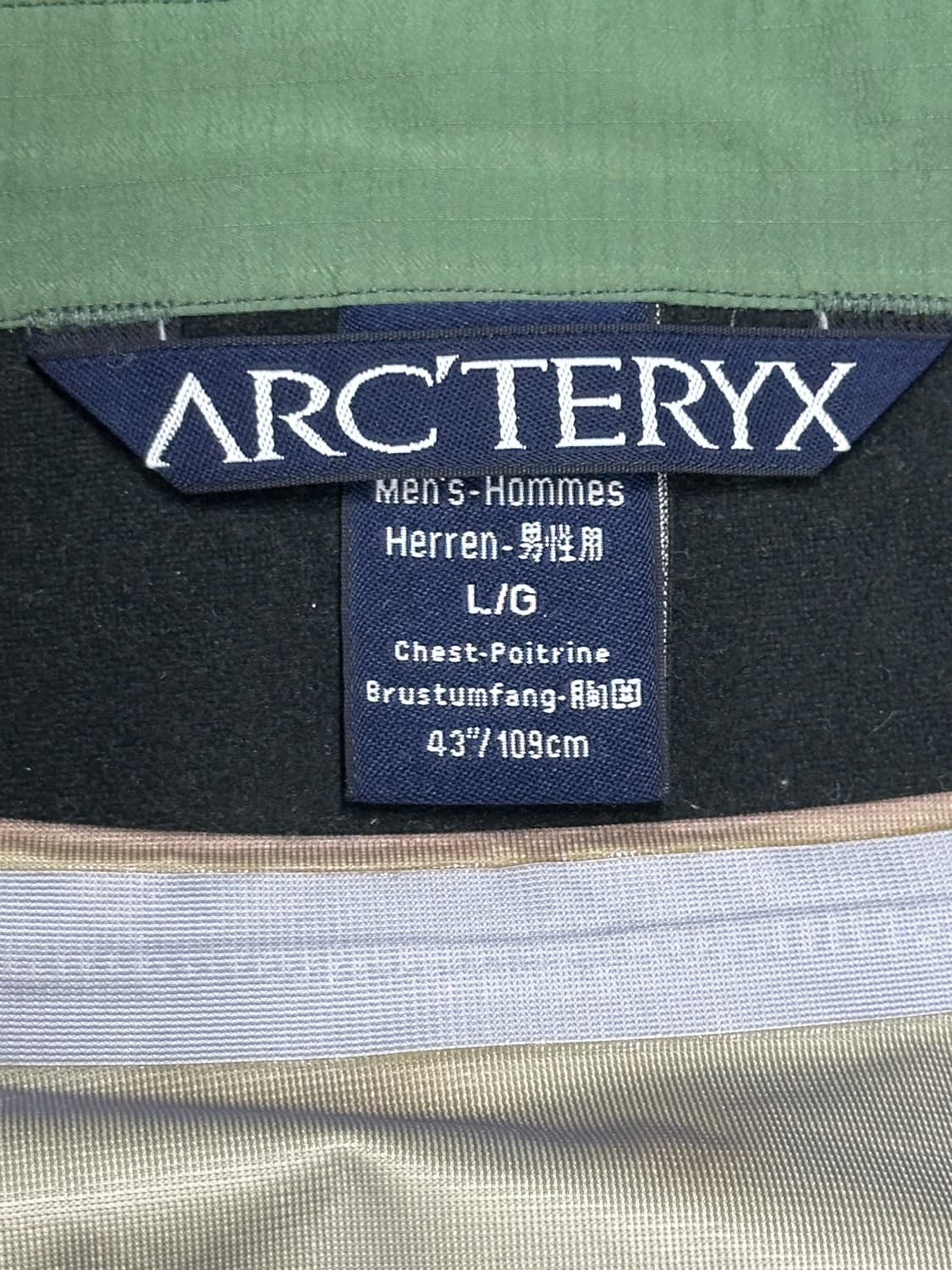 아크테릭스 고어텍스 바람막이 자켓 상품이미지8