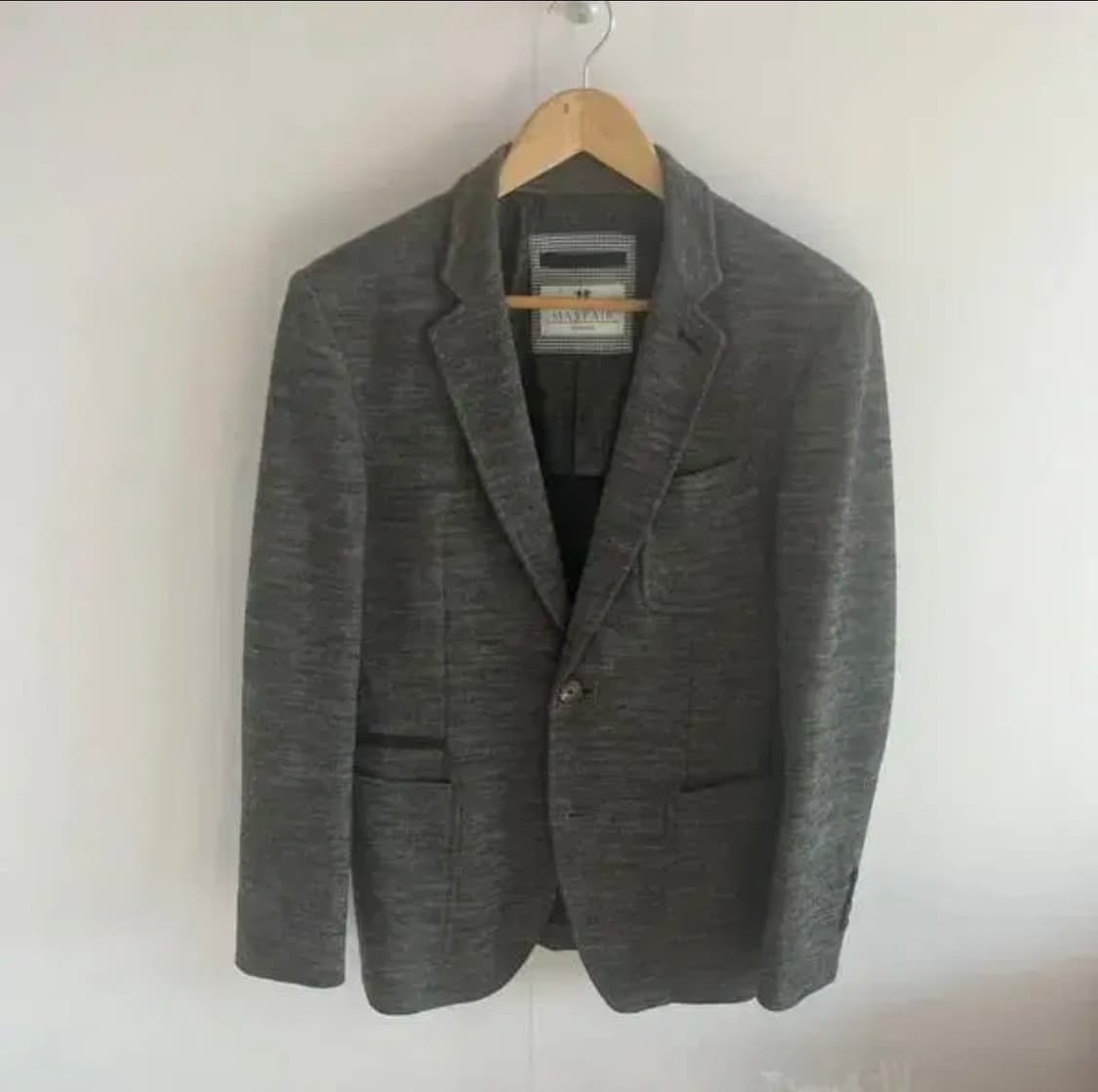 올젠 캐주얼 슬림핏 자켓 95 울콤비 메이페어 라벨 상품이미지1