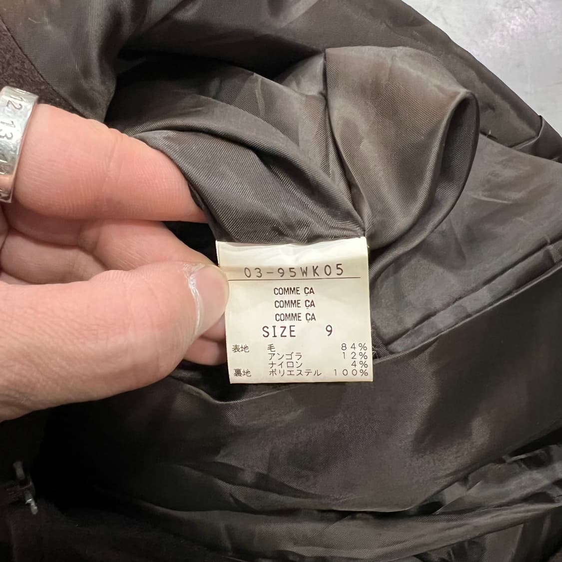  꼼사이즘 미니멀 집업 코트 y14782 상품이미지6