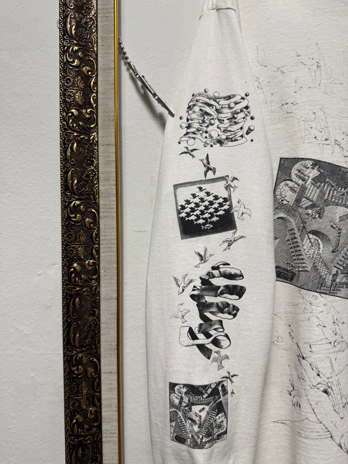 빈티지 90s M.C Escher Art tee 롱 슬리브 상품이미지5