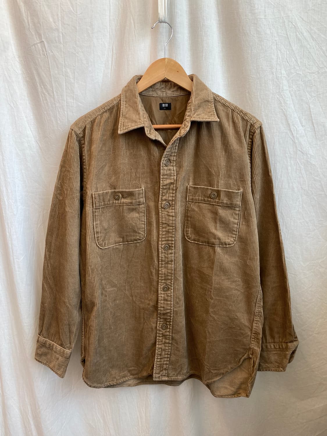 UNIQLO 코듀로이 셔츠(MEN L) 상품이미지1