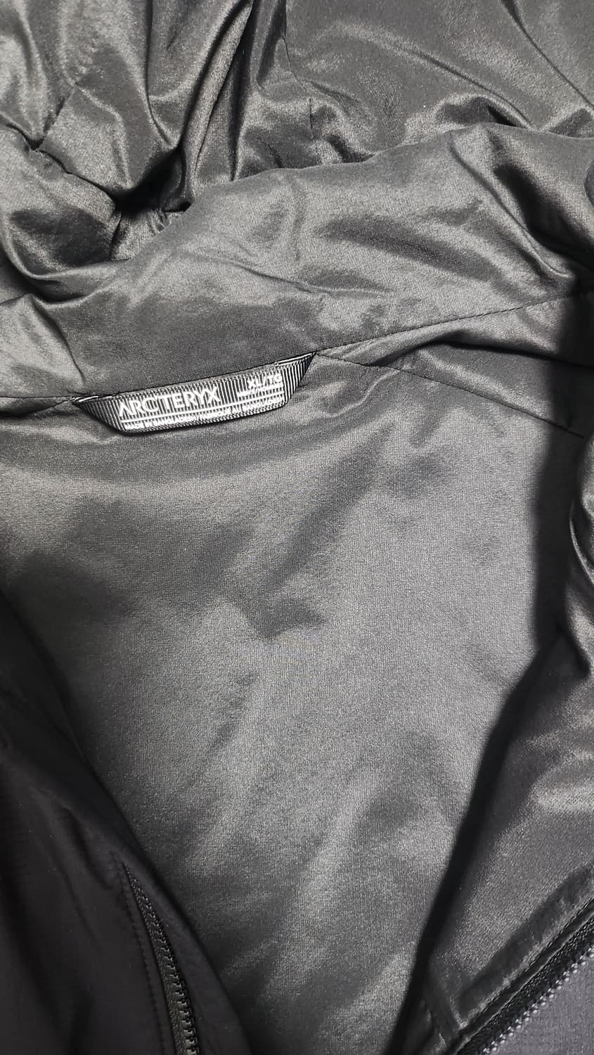 아크테릭스 아톰lt 블랙 XL 상품이미지2