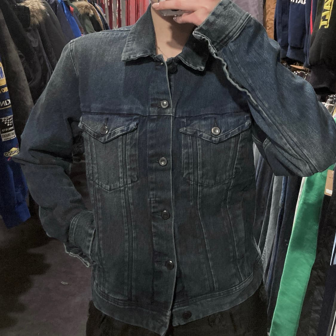 [IM] 캘빈클라인 Calvin Klein 청자켓 진청 상품이미지1