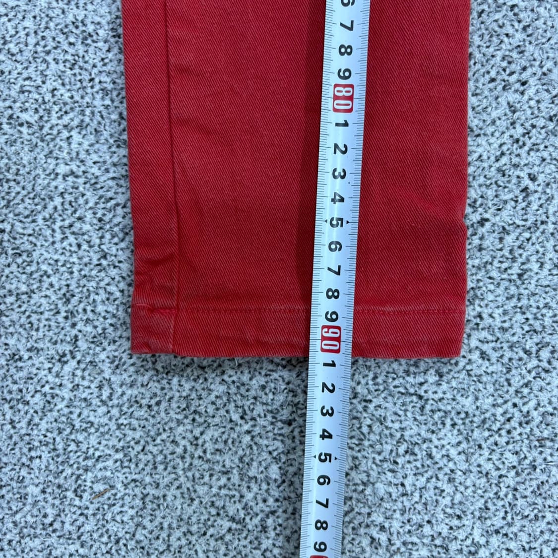 1 파리게이츠 여성 골프 레드 면바지 0611J2 상품이미지7