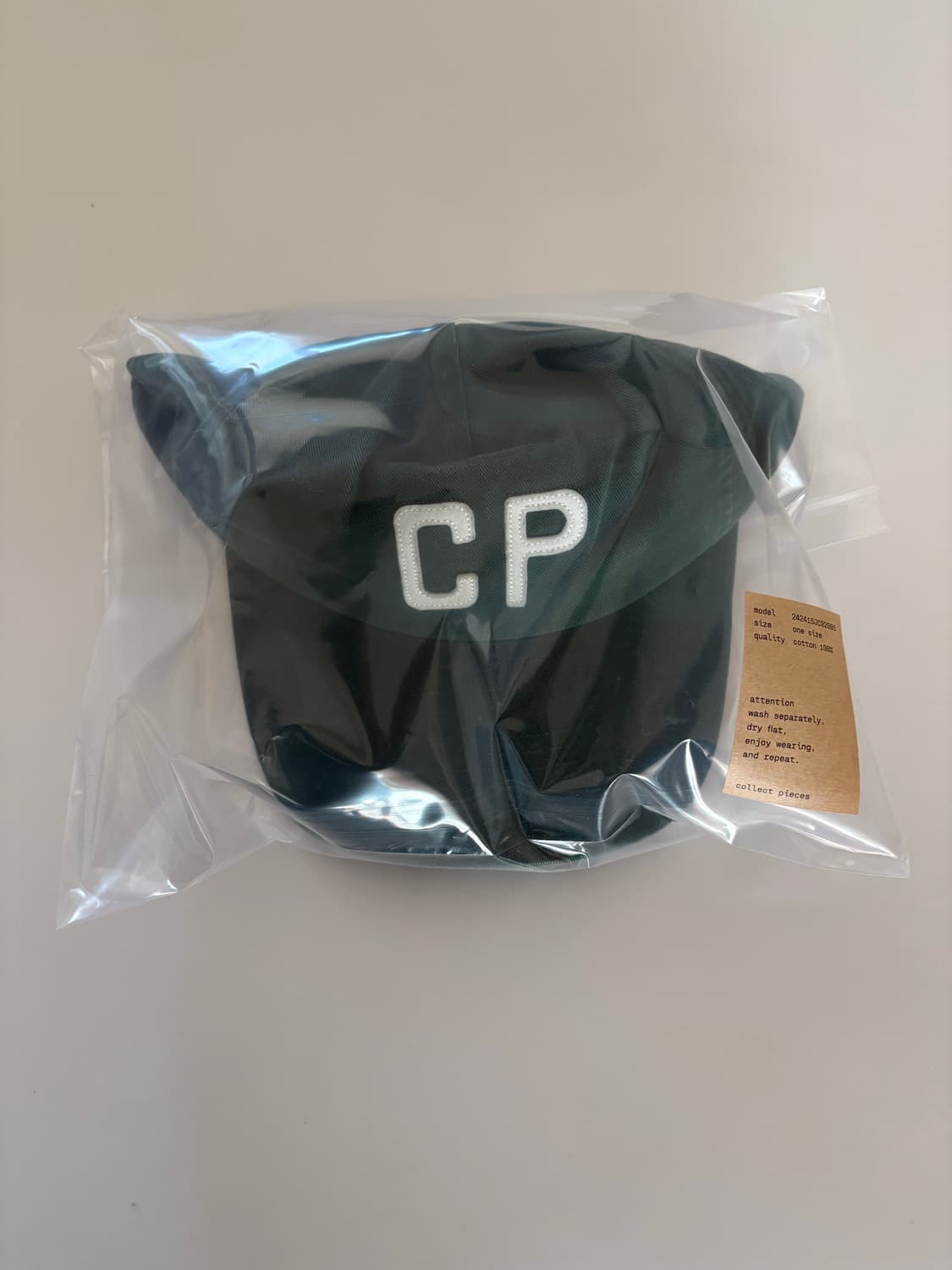 [새상품] 컬렉트피시스 CP 볼캡 모자(그린) 상품이미지1