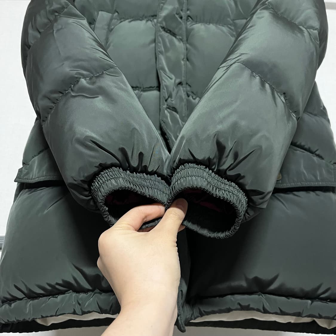 라코스테 카키 패딩 48사이즈 상품이미지7