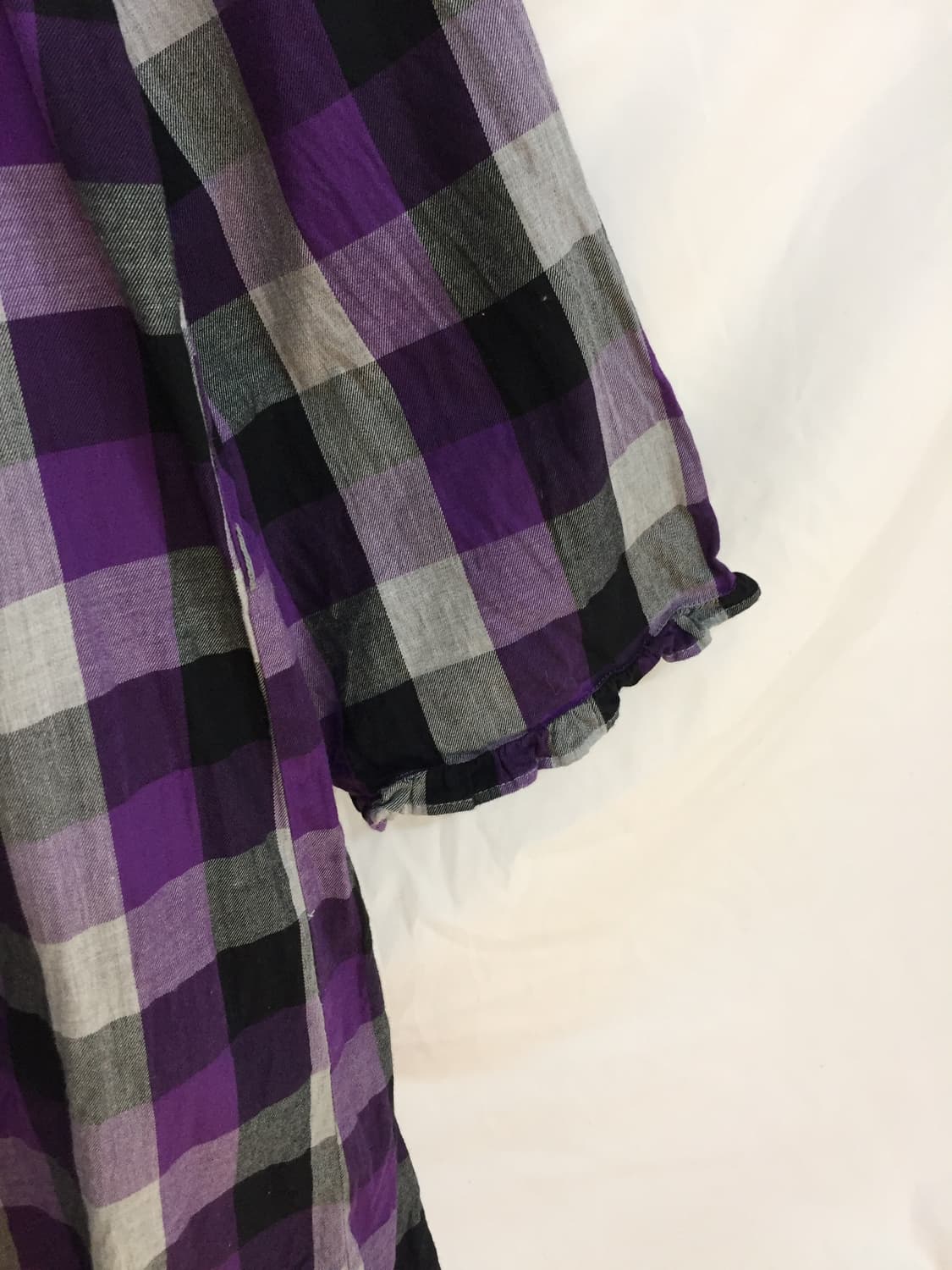 레이어드 모리걸 괴짜 체크 원피스 상품이미지3