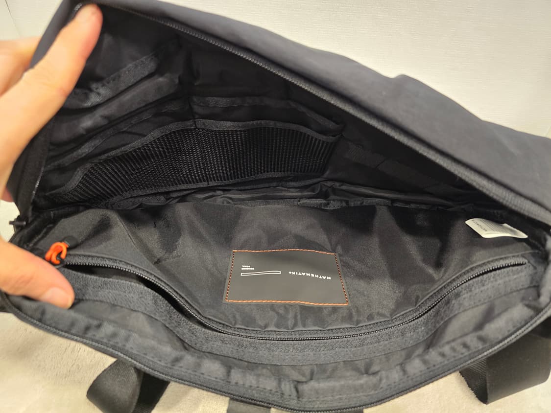 거의새거) 마테마틱 튜링 W20 슬링백 크로스백 블랙 상품이미지9