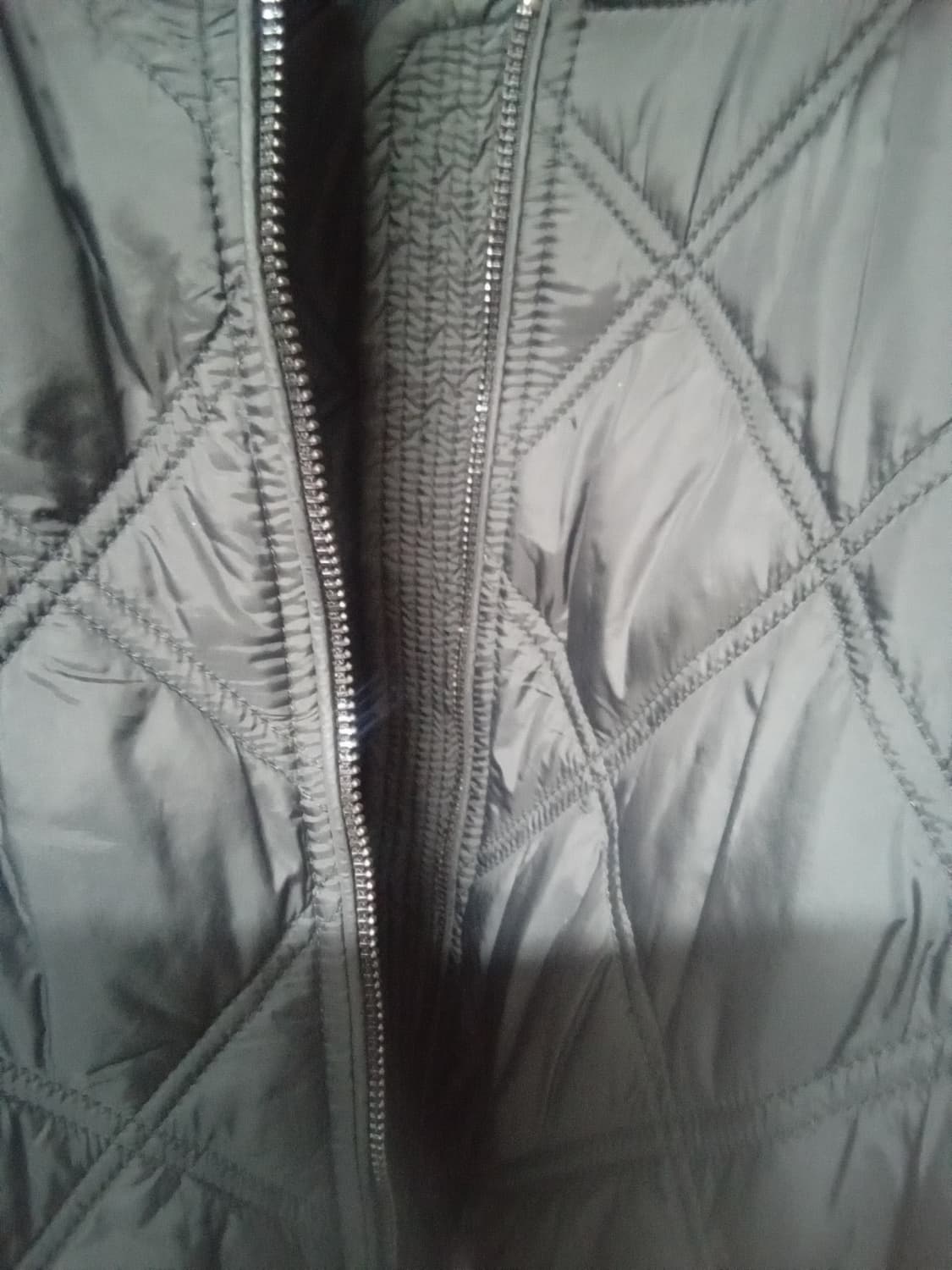 춘추,타미 힐피거 블랙 다이아몬드퀄팅 봄버 자켓 상품이미지5