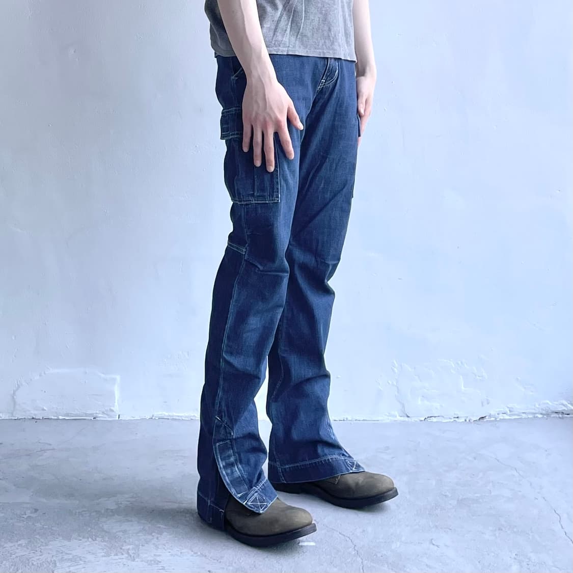 히스테릭글래머 데님 카고 팬츠 상품이미지2