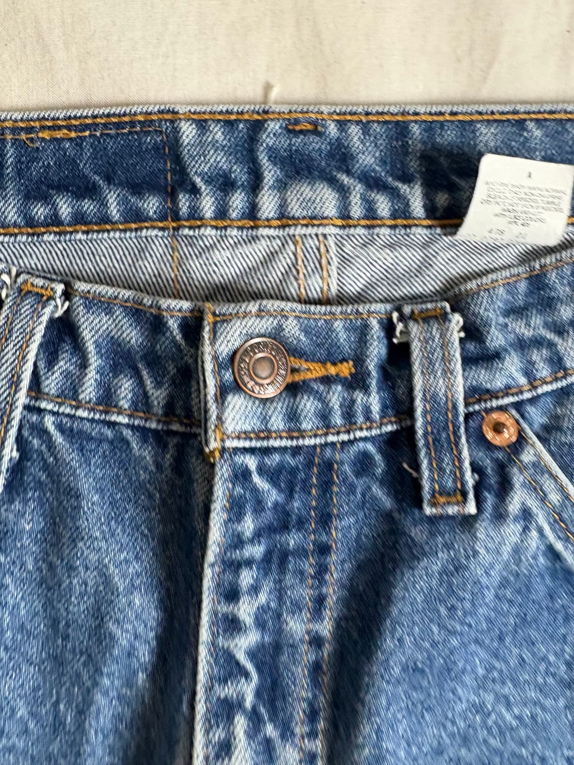 90s Levis 리바이스 505 오렌지텝 W34 L32 상품이미지8