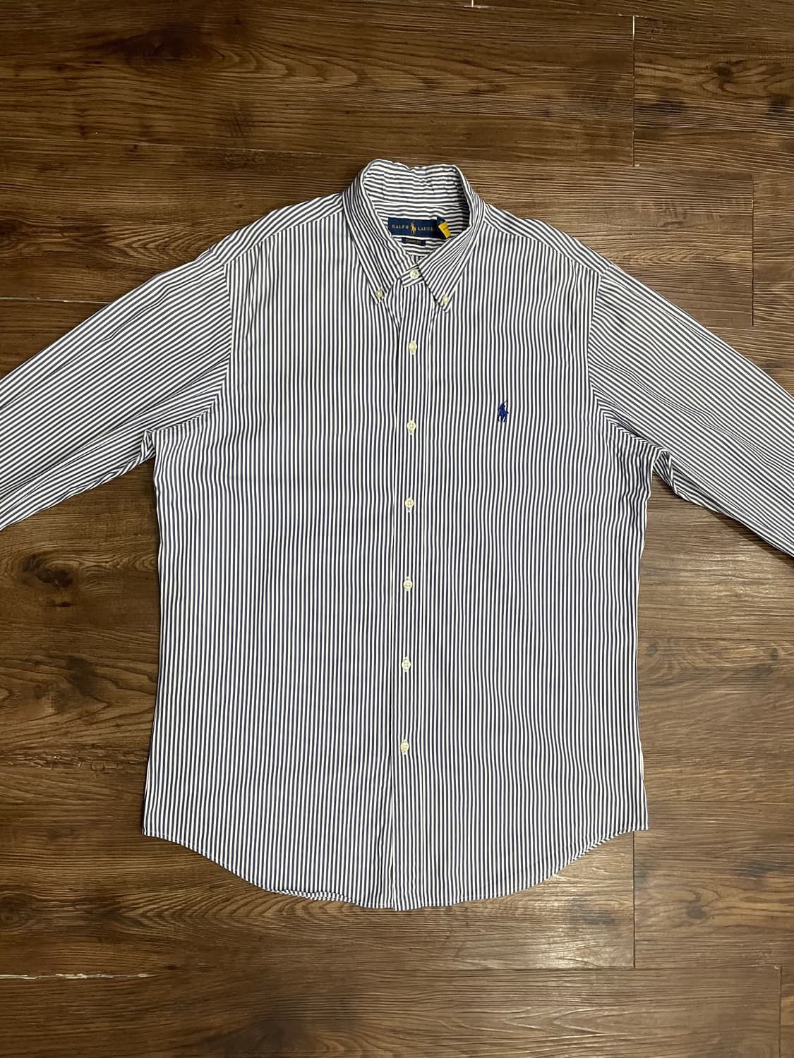 폴로 클래식핏 스트라이프 스트레치 포플린 셔츠 상품이미지2