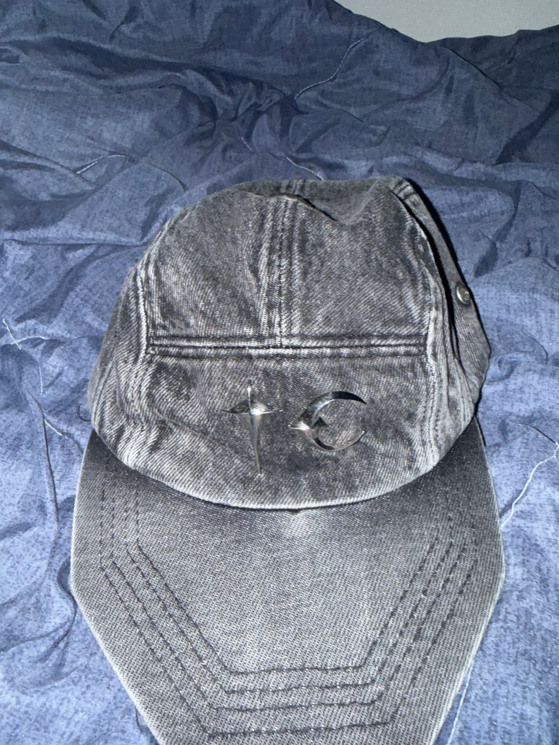 떠그클럽 데님 모자 상품이미지2